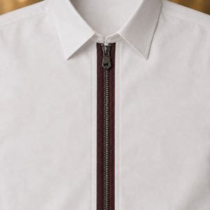 Stitchmere Premium Burgundy Metal Zipper