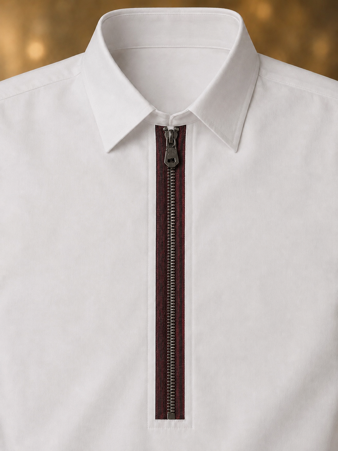 Stitchmere Premium Burgundy Metal Zipper