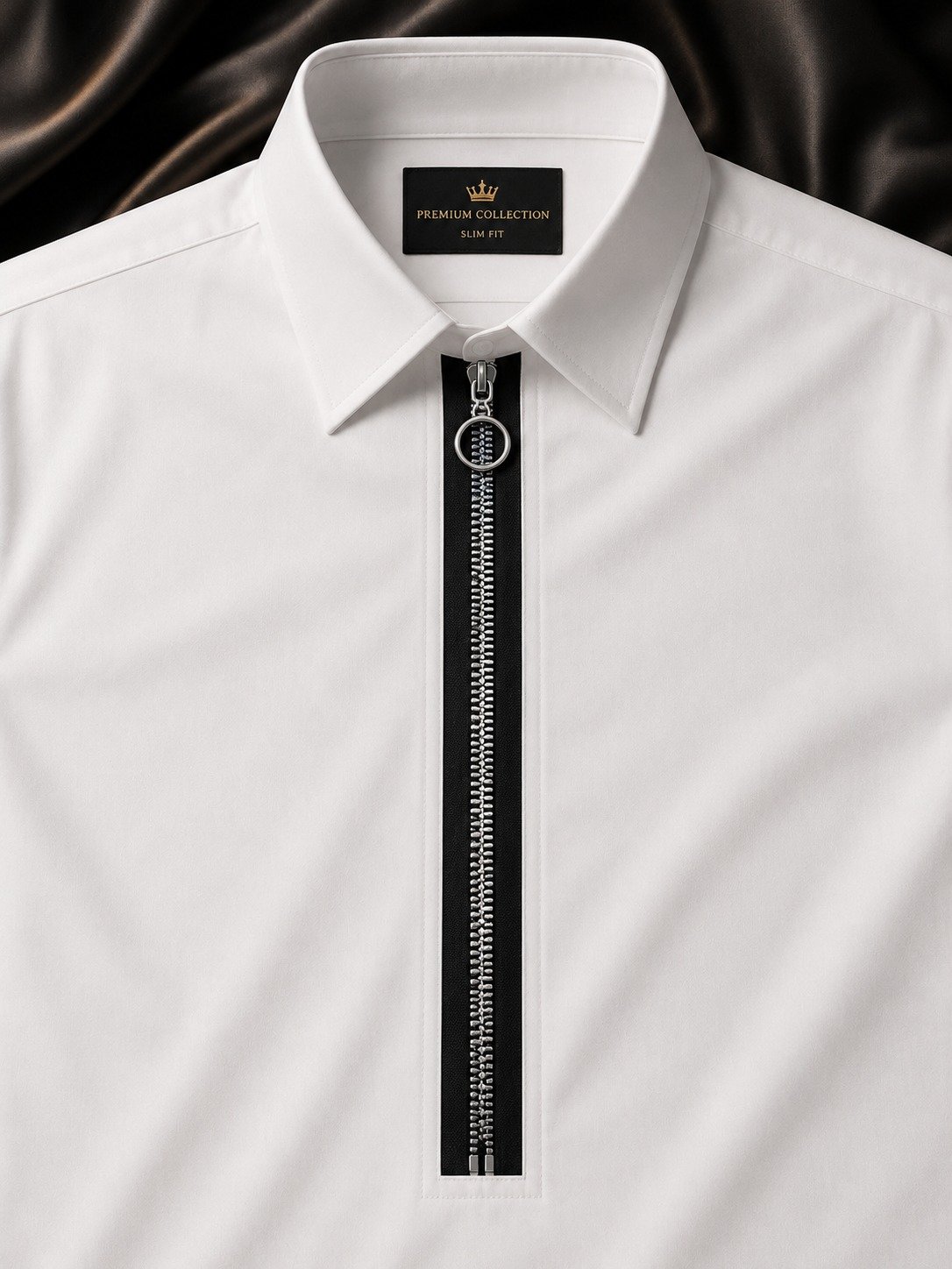 Stitchmere Premium Black Metal Zipper