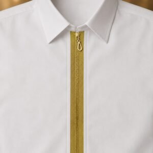 Stitchmere Premium Mustard Gold Metal Zipper