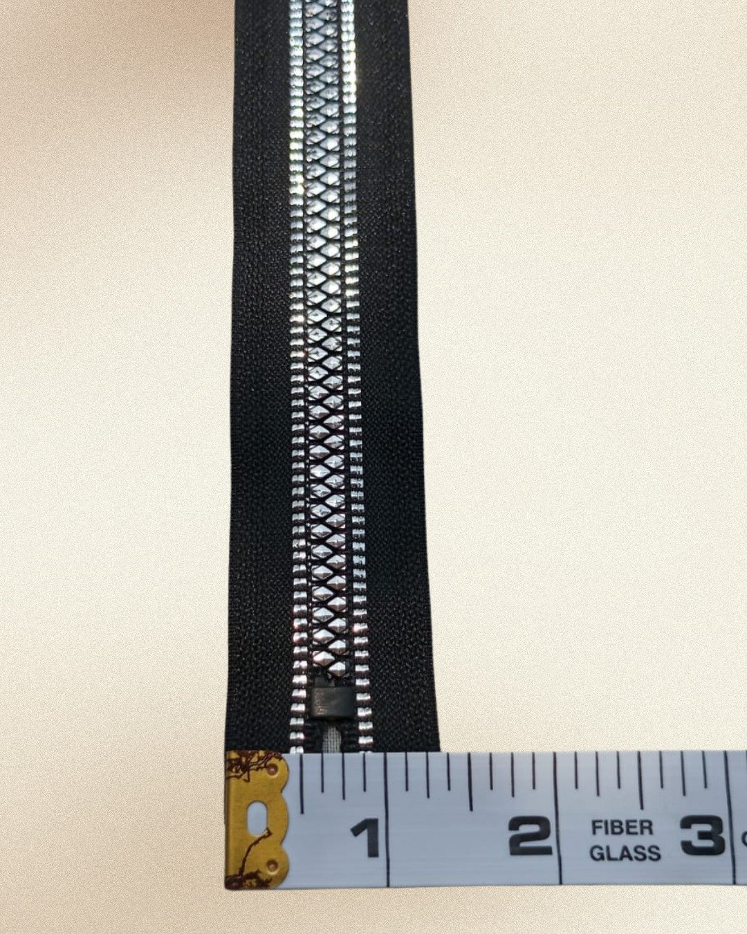 Stitchmere Premium Black Metal Zipper - Image 3