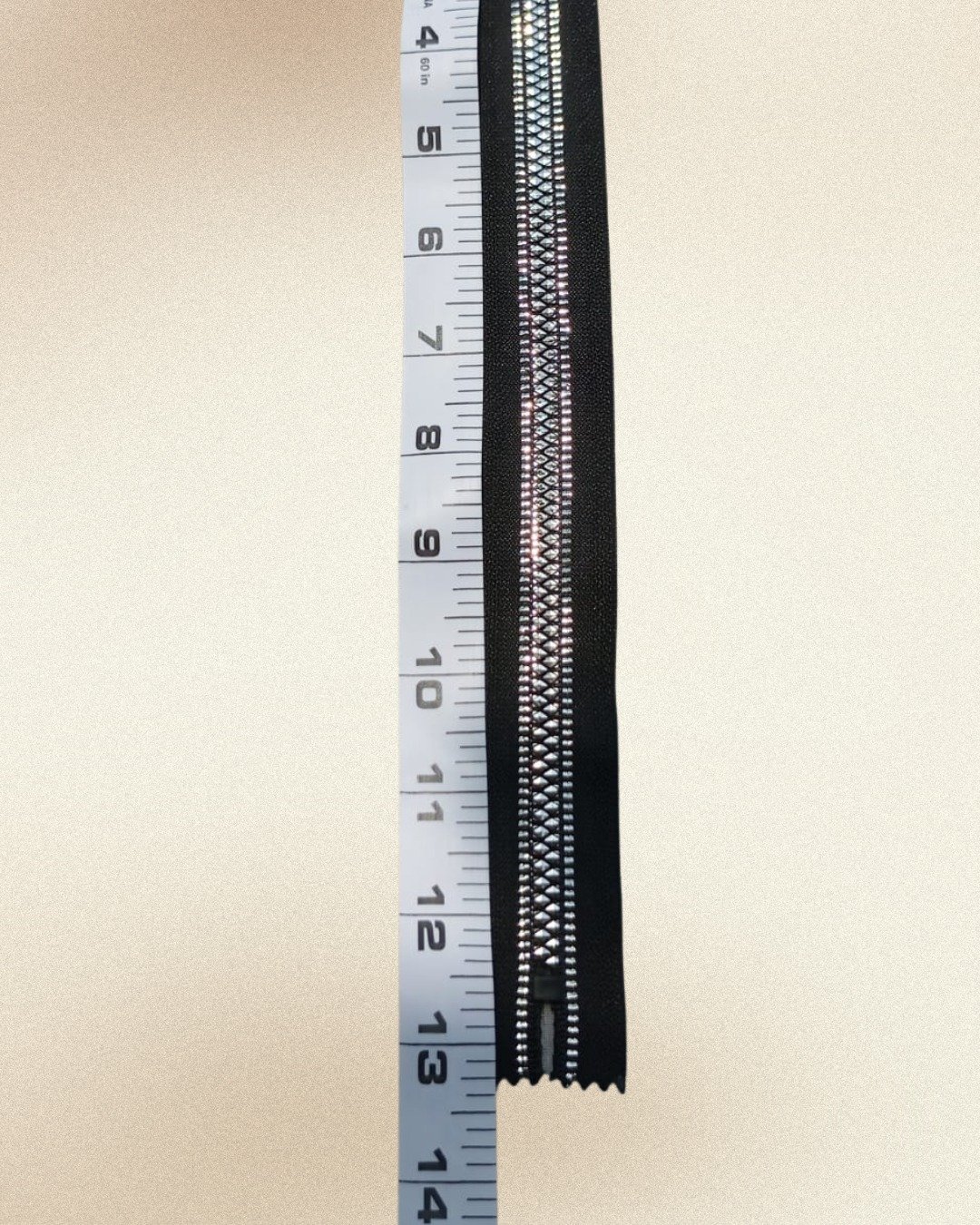 Stitchmere Premium Black Metal Zipper - Image 2