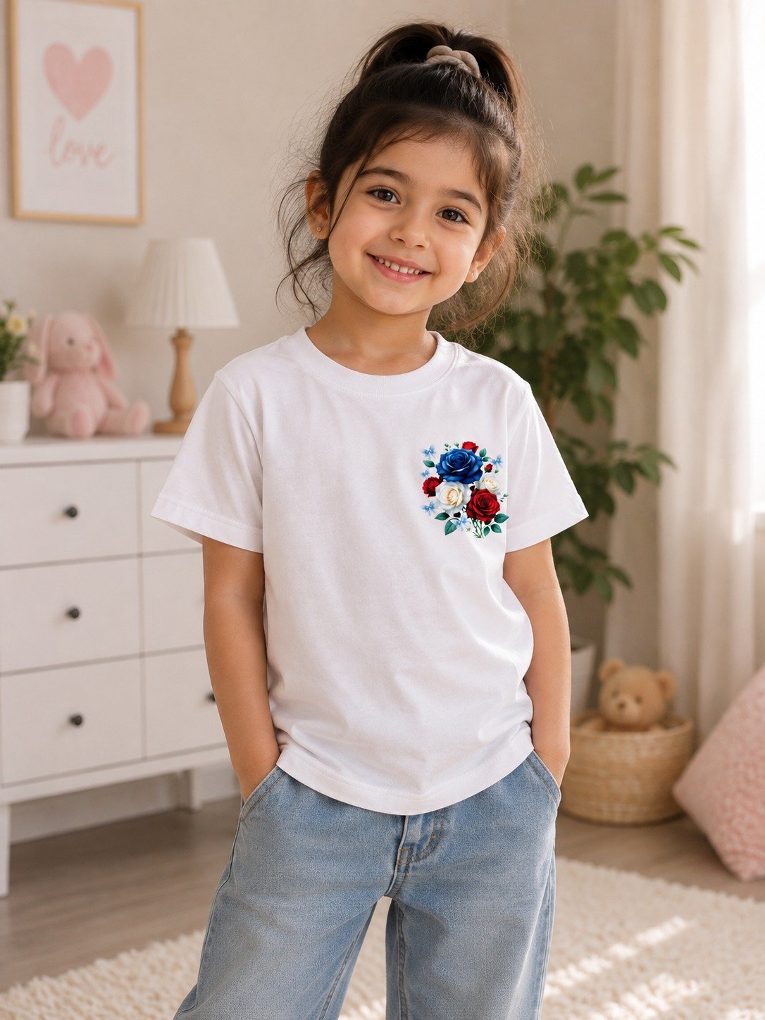 Floral Fabric Patches