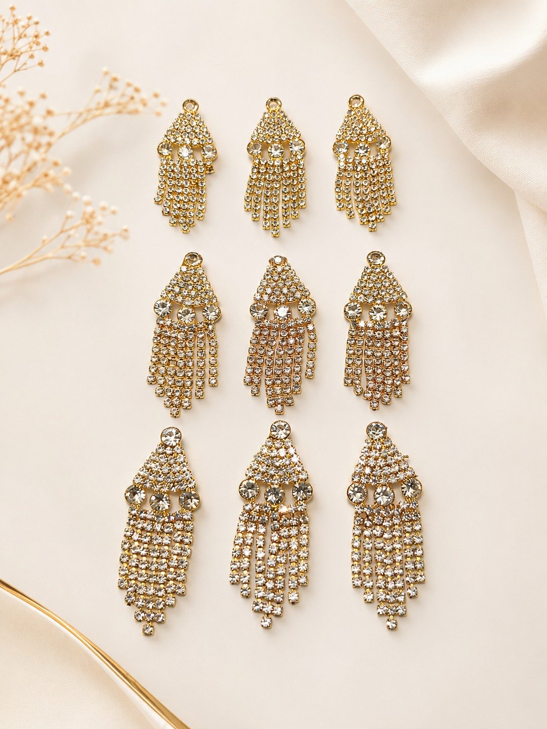 Golden Crystal Hanging Motif - Image 2