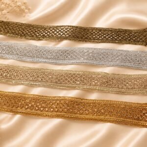 Premium Metallic Lace Trim Collection
