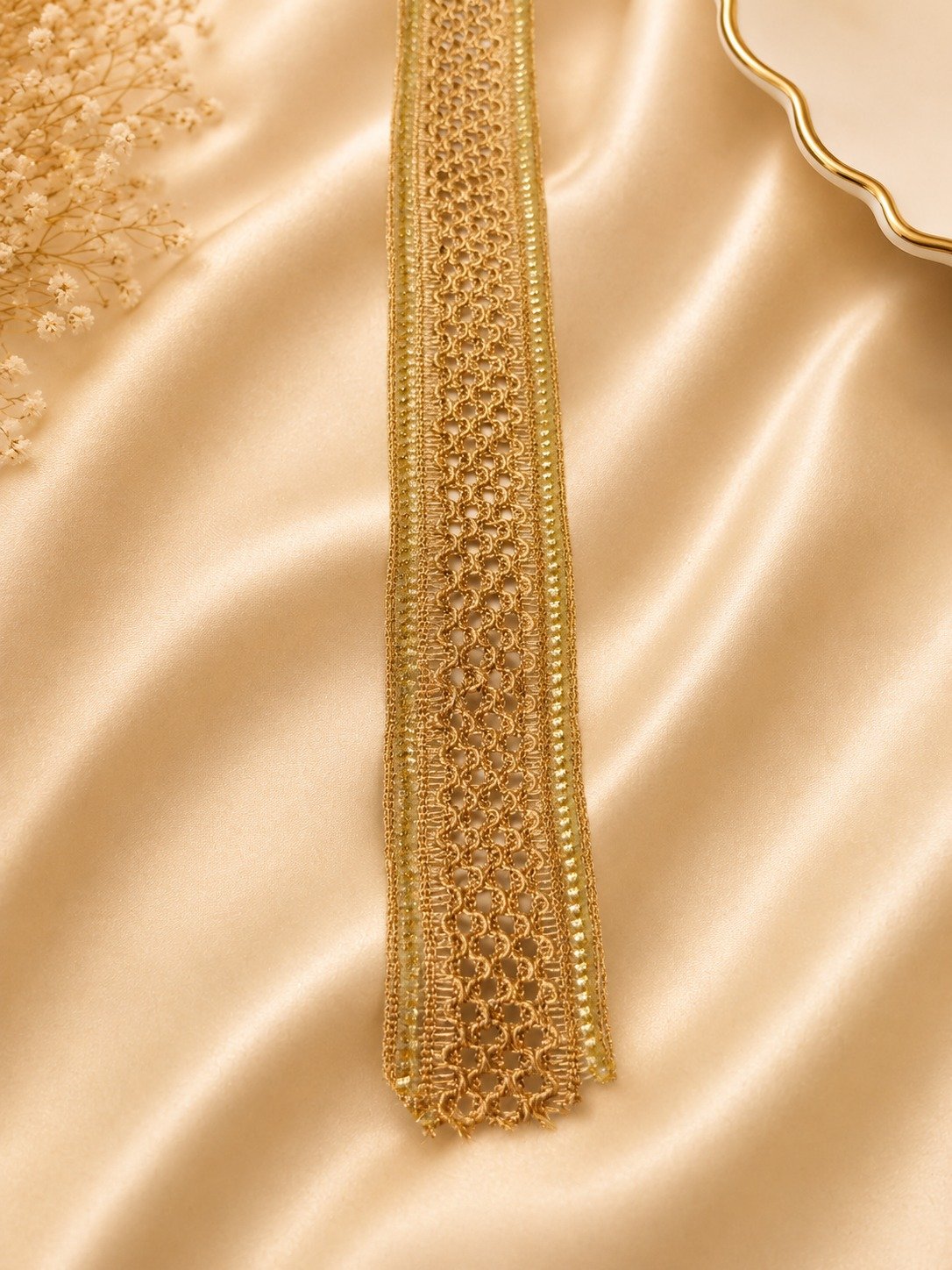 Premium Metallic Lace Trim Collection - Image 3