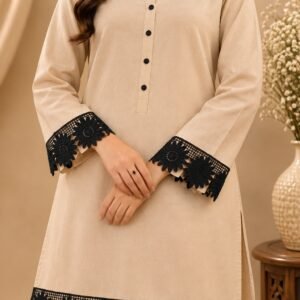 Elegant Black Daisy Lace